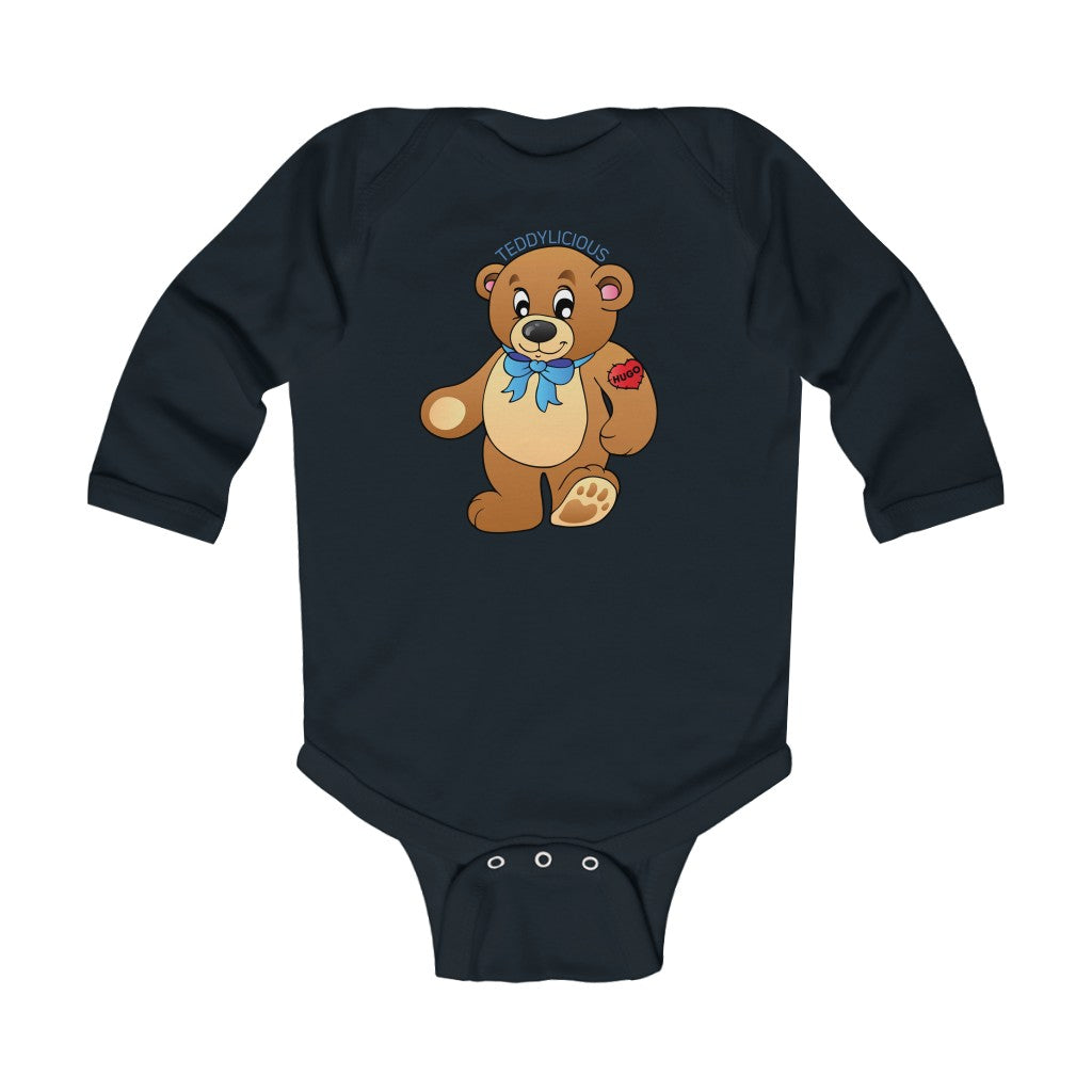 Teddylicious "Hugo" Baby Long Sleeve Onesie