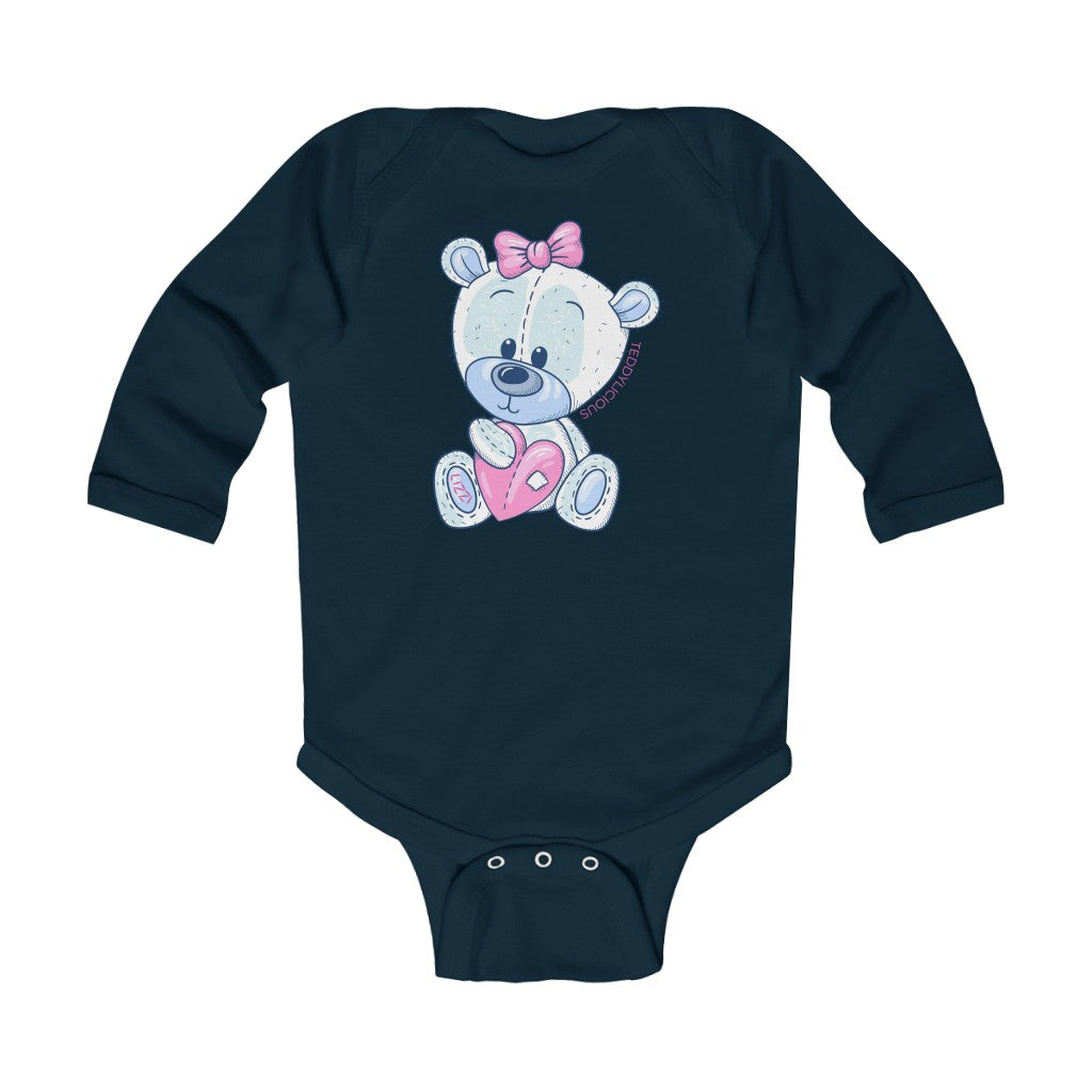 Teddylicious "Lizzi" Baby Long Sleeve Onesie