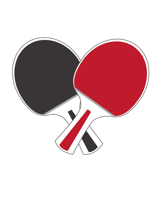 Athletic Authority "Table Tennis Unisex Tri-Blend Short sleeve t-shirt