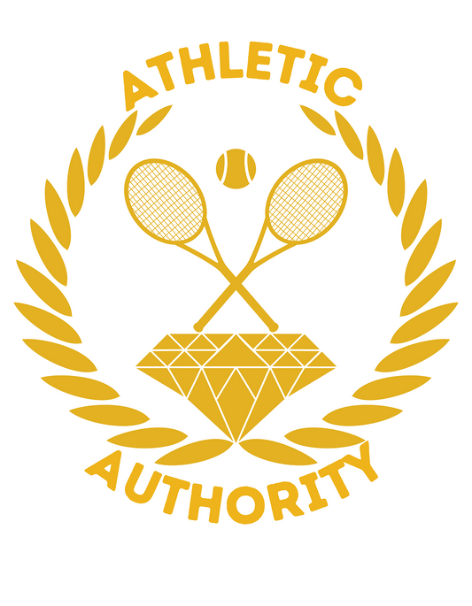 Athletic Authority "Tennis Crest" Unisex Tri-Blend Short sleeve t-shirt