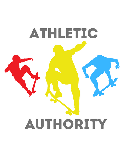 Athletic Authority "Skateboard" Unisex Lightweight ZIPPER Hoodie