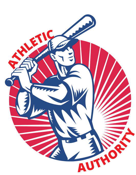 Athletic Authority "Baseball Batter" Unisex Tri-Blend Short sleeve t-shirt