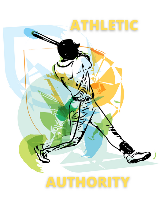 Athletic Authority "Baseball Hit" Unisex Tri-Blend Short sleeve t-shirt