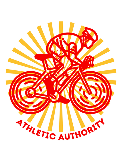 Athletic Authority "Cycling Burst" Unisex Tri-Blend Short sleeve t-shirt