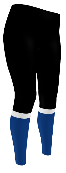 Athletic Authority "Blue  Socks" Leggings