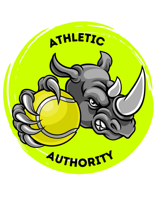 Athletic Authority "Tennis Rhino" Unisex Tri-Blend Short sleeve t-shirt