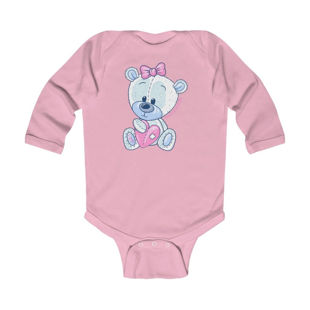 Teddylicious "Lizzi" Baby Long Sleeve Onesie