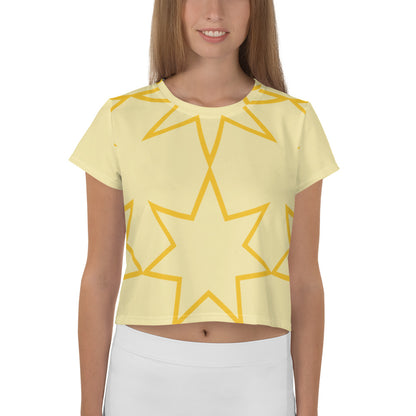 Athletic Authority "Star Burst" Crop Tee