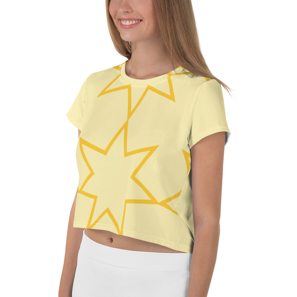 Athletic Authority "Star Burst" Crop Tee