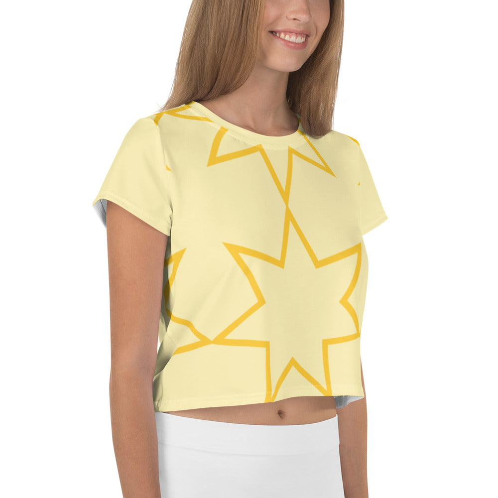 Athletic Authority "Star Burst" Crop Tee