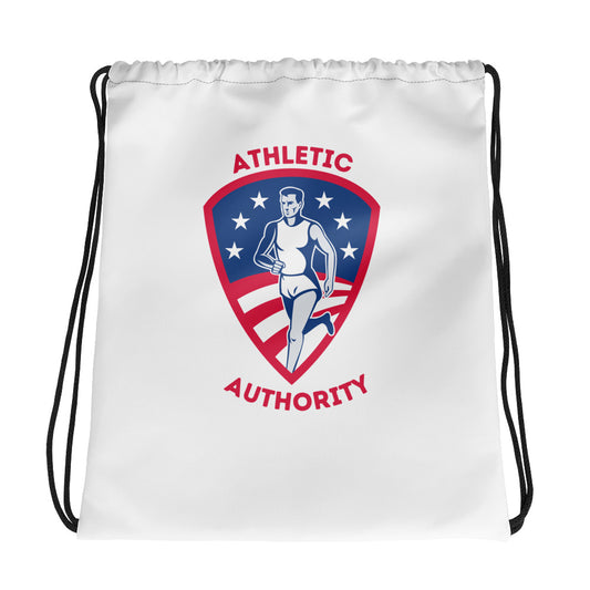 Athletic Authority  "Patriotic Runner" Drawstring bag