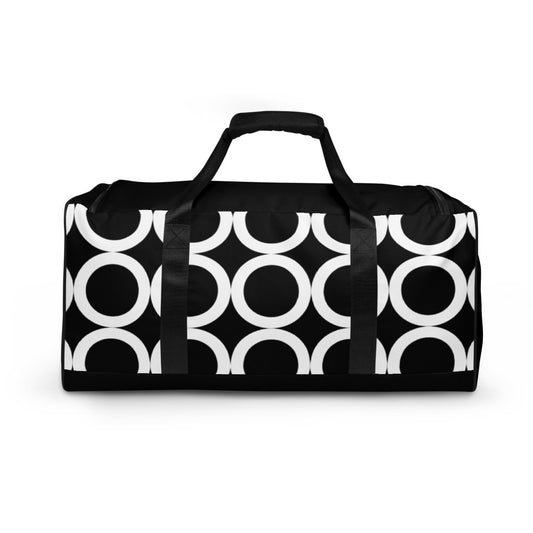 Athletic Authority "Circles White" Duffle Bag