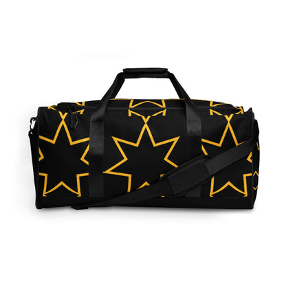 Athletic Authority "Star Burst Black" Duffle Bag
