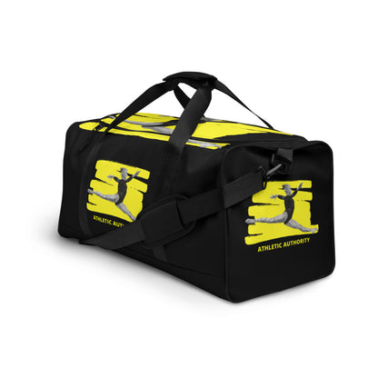 Athletic Authority  "Gymnastics" Duffle bag side and end view