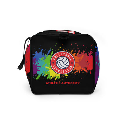 ATHLETIC AUTHORITY "VOLLEYBALL" Duffle bag end 