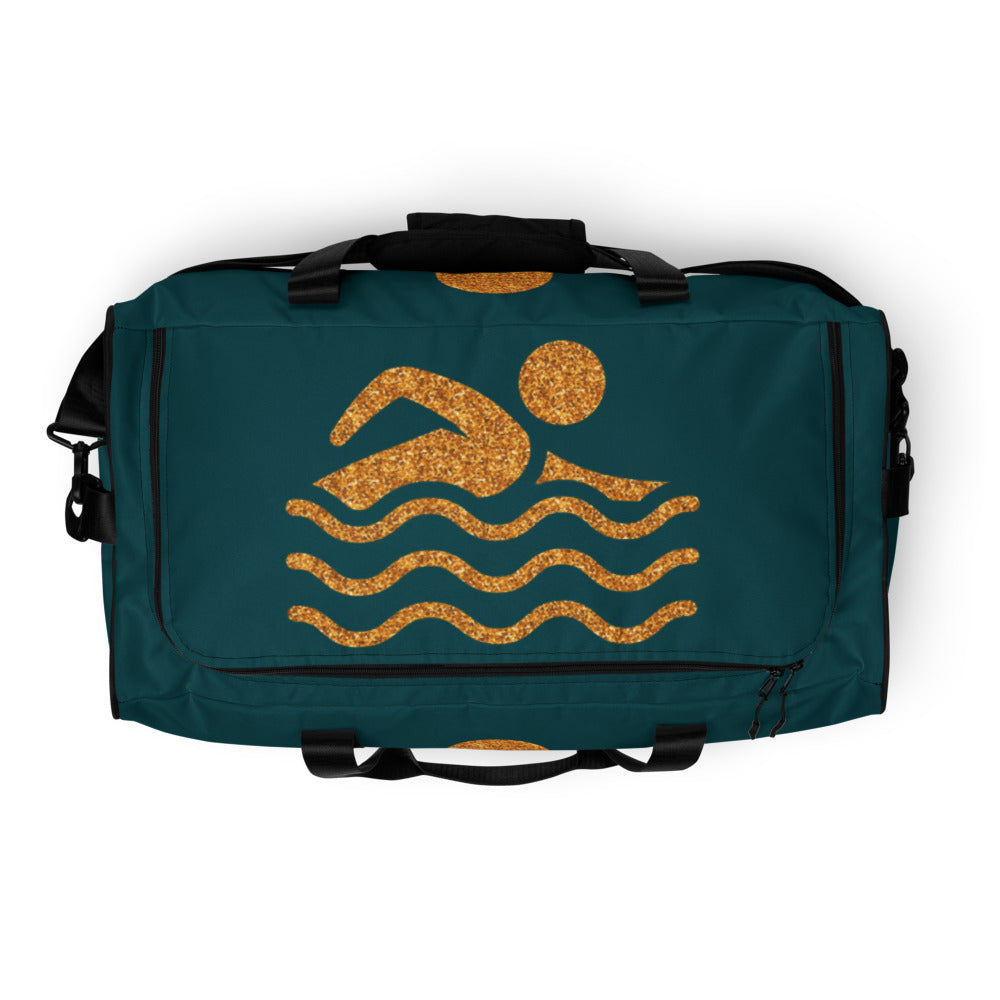 Athletic Authority "Swimming Gold" Duffle bag