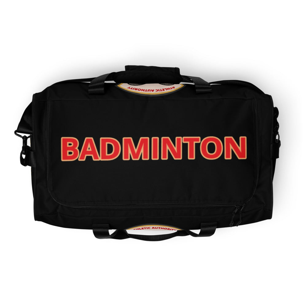 Athletic Authority "Badminton" Duffle bag top