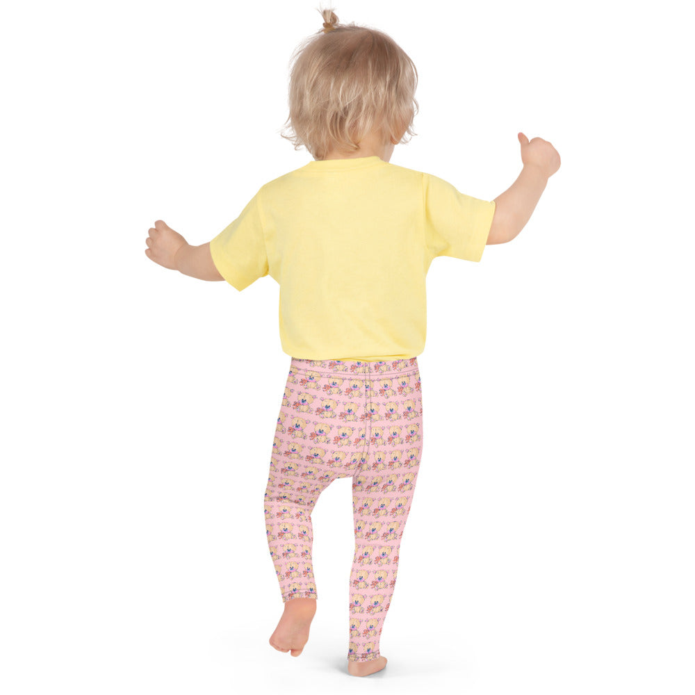 Teddylicious "Penny" Teddy Bear Kid's Leggings back