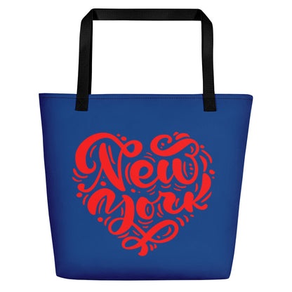 MYNY Hub "Heart" Beach Bag