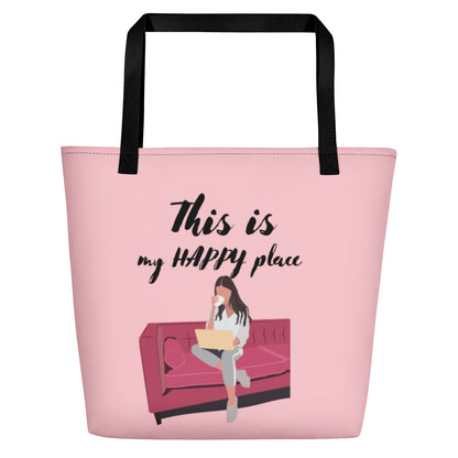 MYNY Hub "Happy Place" Beach Bag