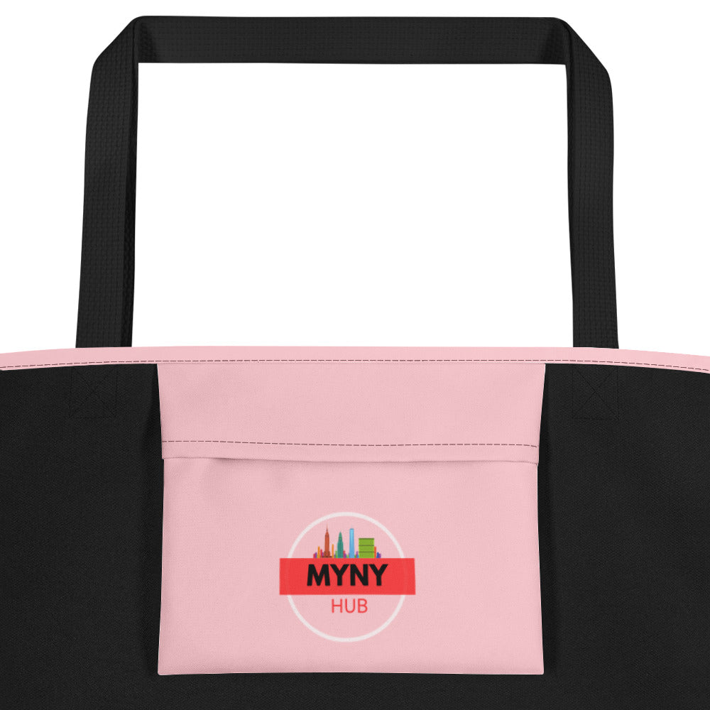 MYNY Hub "Happy Place" Beach Bag