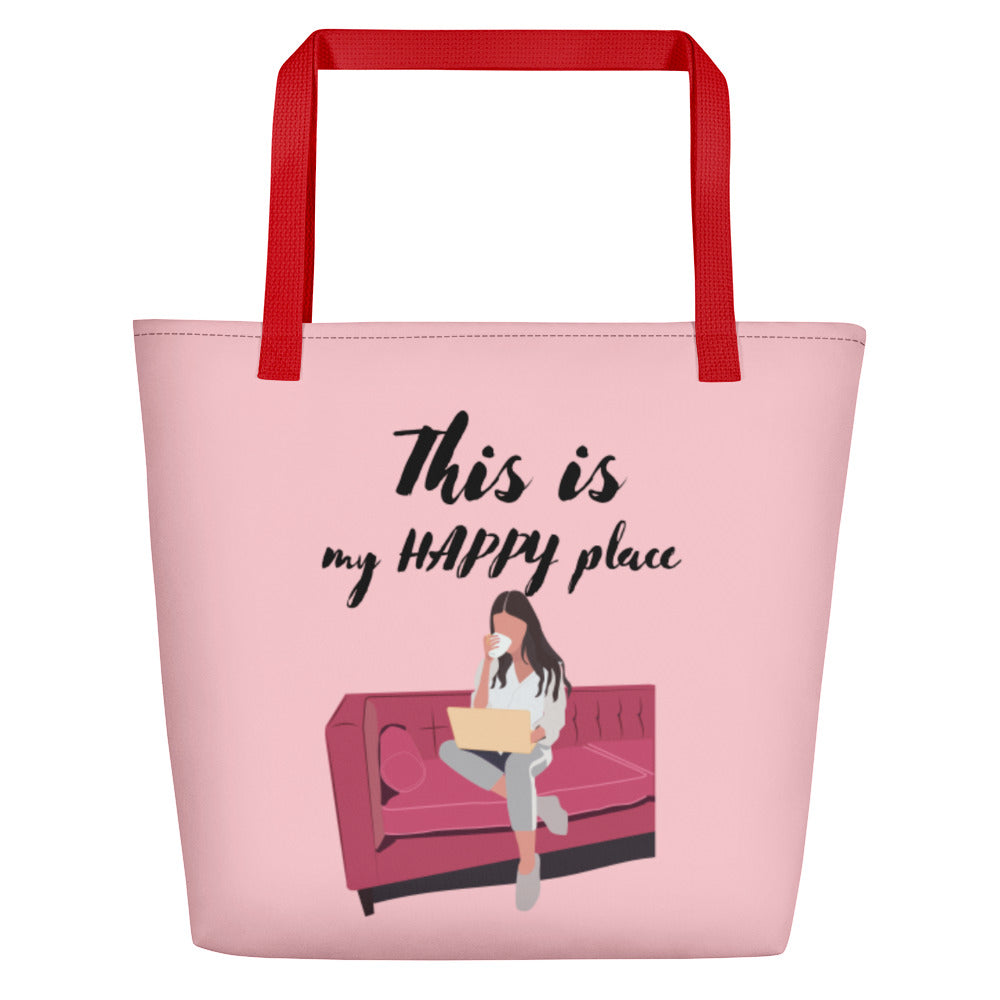 MYNY Hub "Happy Place" Beach Bag