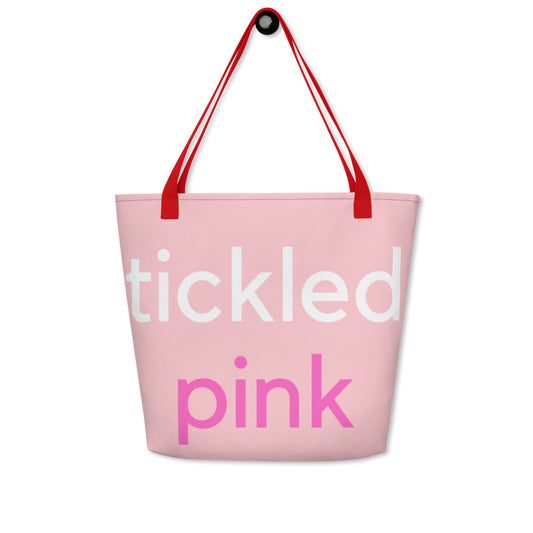 MYNY Hub "Tickled Pink" Beach Bag