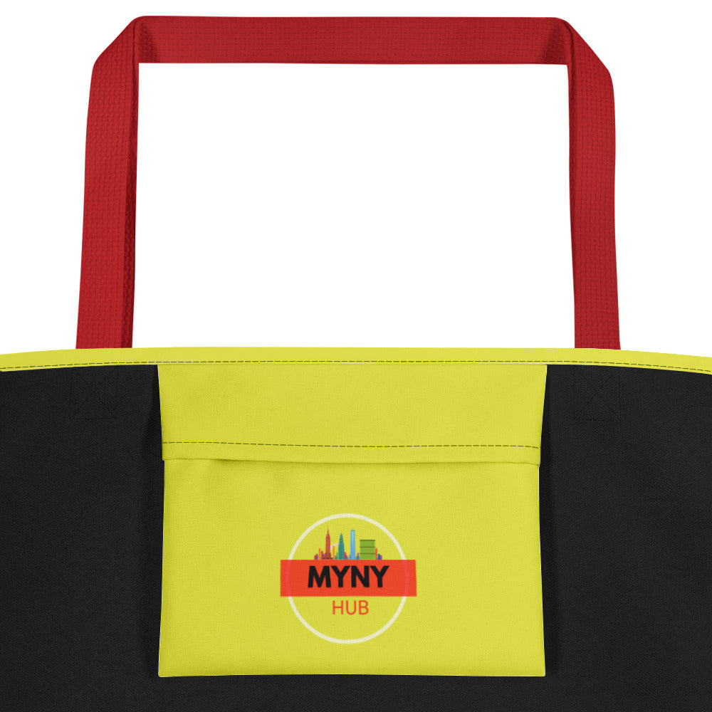 MYNY Hub "Neon" Beach Bag