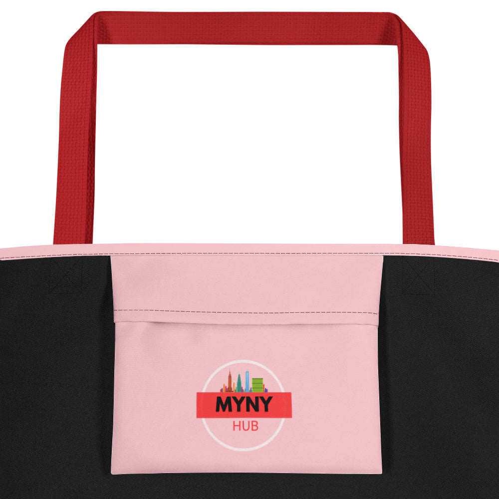 MYNY Hub "Happy Place" Beach Bag