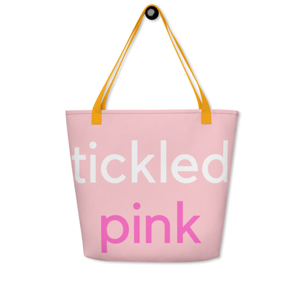 MYNY Hub "Tickled Pink" Beach Bag