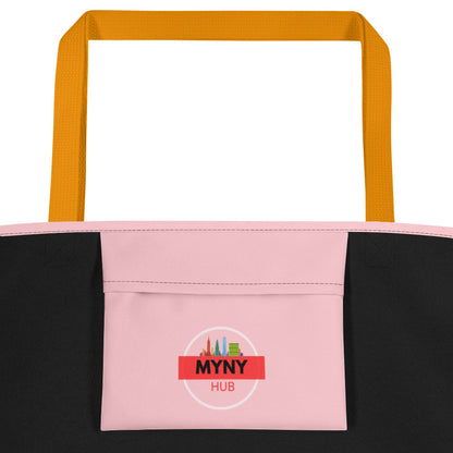 MYNY Hub "Happy Place" Beach Bag