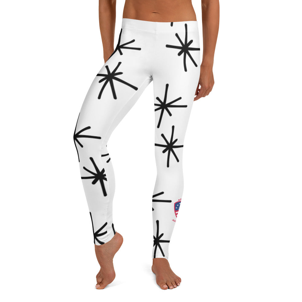 Athletic Authority "Runner USA Spider Leggings