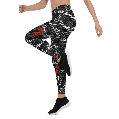 Athletic Authority NYC  "5 Boroughs" Leggings left side