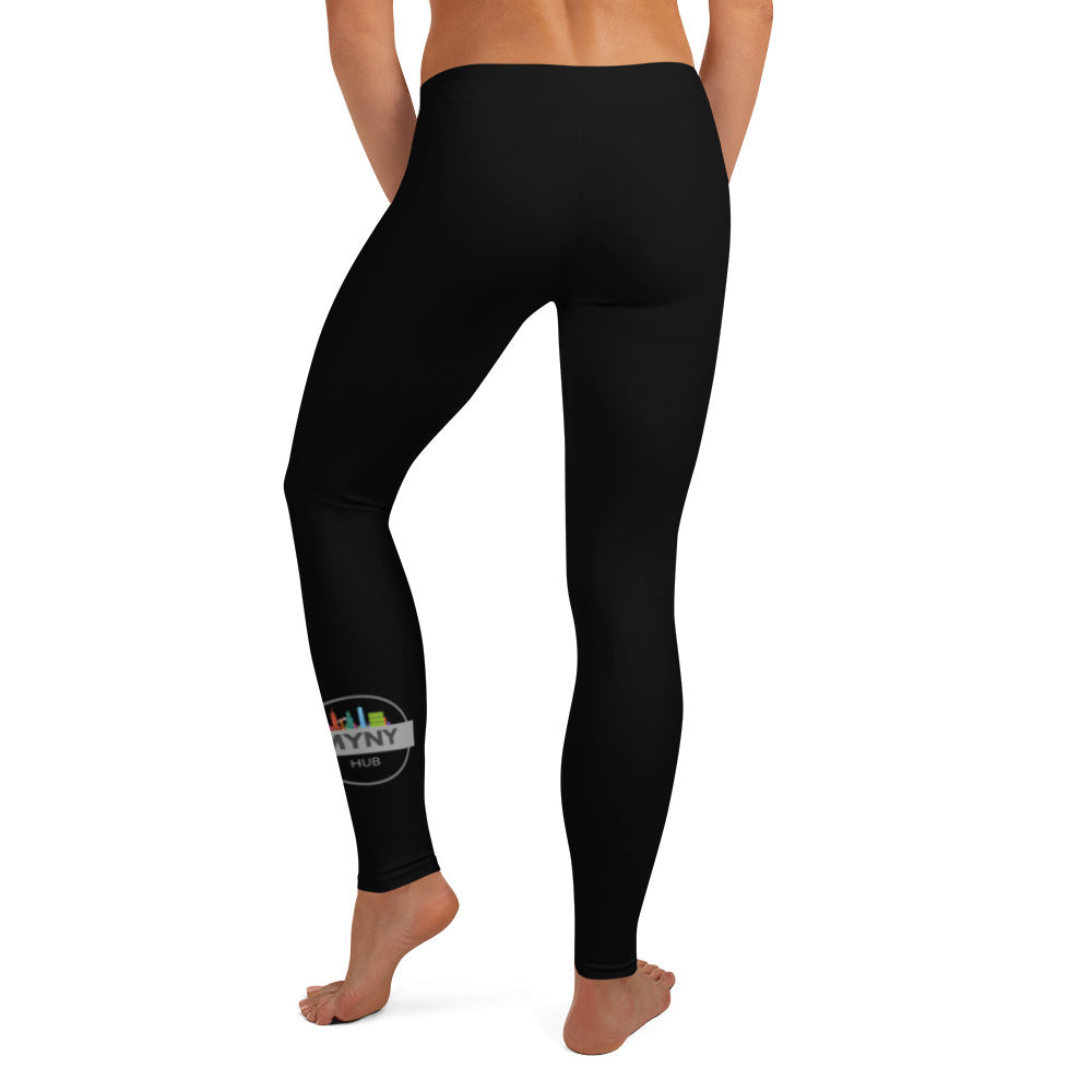 MYNY Hub "Laurelton" Black Leggings