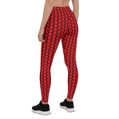 Athletic Authority "Volleyball Red" Leggings