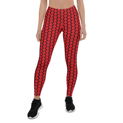 Athletic Authority "Volleyball Red" Leggings