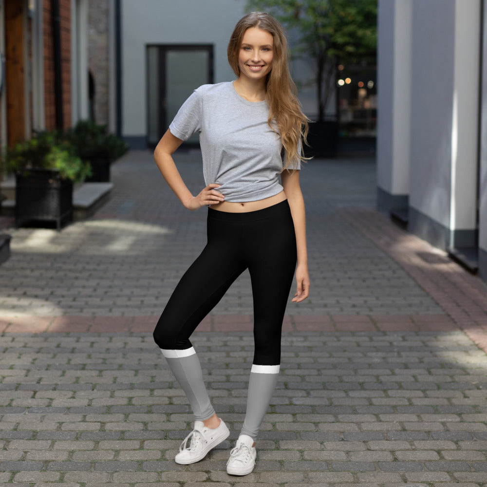 Athletic Authority  "Grey Socks" Leggings