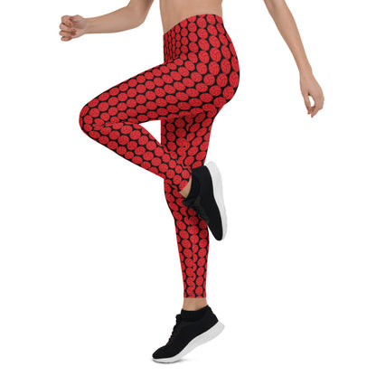 Athletic Authority "Volleyball Red" Leggings