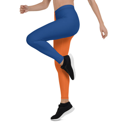 Athletic Authority "Navy Orange" Leggings copy