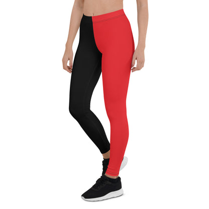 Athletic Authority  "Red  Black" Leggings