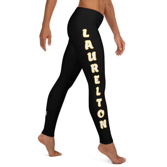 MYNY Hub "Laurelton" Black Leggings