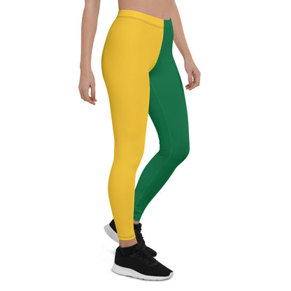 Athletic Authority  "Green Yellow" Leggings