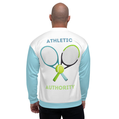 Athletic Authority " Tennis Racquets"  Unisex Bomber Jacket