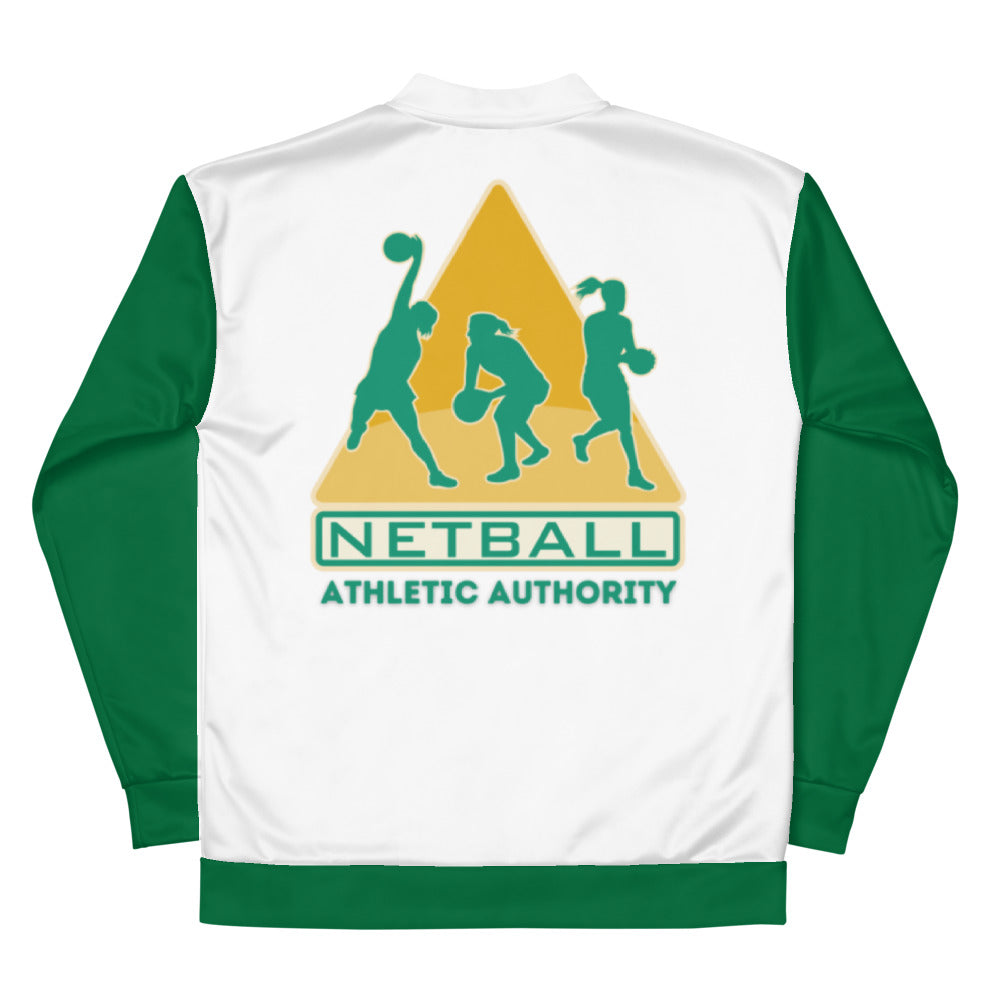Athletic Authority " Netball"  Unisex Bomber Jacket