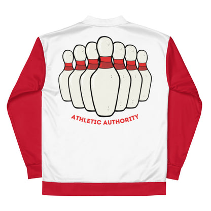 Athletic Authority "Bowling"  Unisex Bomber Jacket