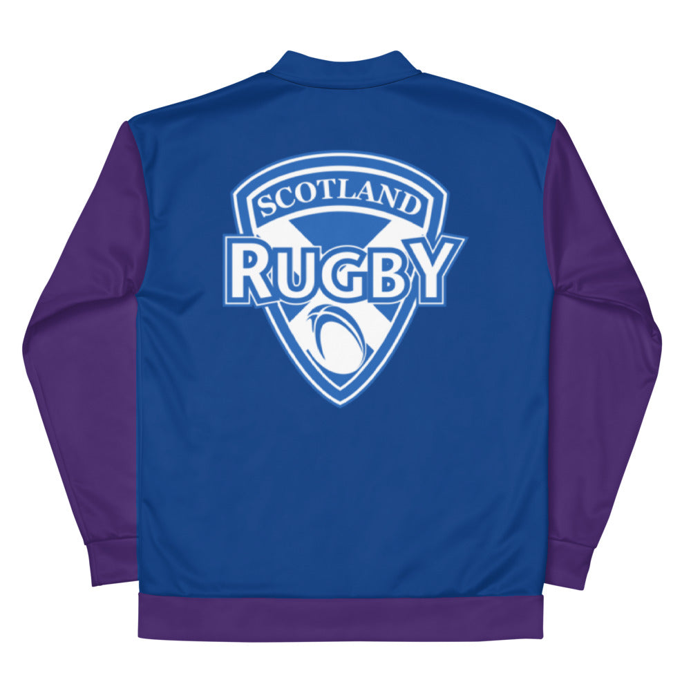 Athletic Authority "Scotland Rugby" Unisex Bomber Jacket