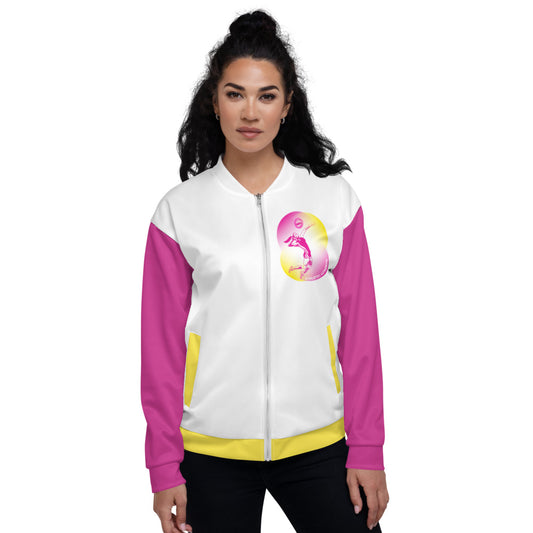 Athletic Authority " Volleyball" Unisex Bomber Jacket front
