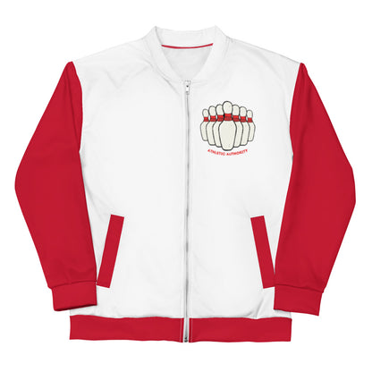 Athletic Authority "Bowling"  Unisex Bomber Jacket