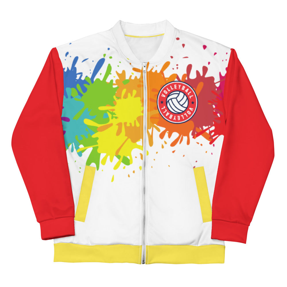 Athletic Authority " Volleyball"  Unisex Bomber Jacket