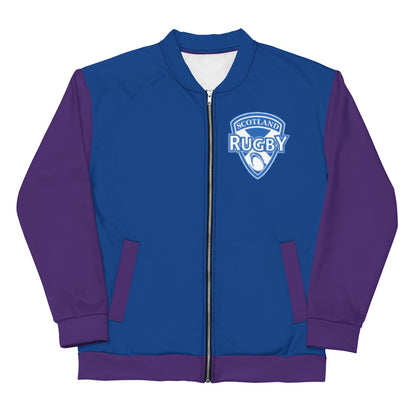 Athletic Authority "Scotland Rugby" Unisex Bomber Jacket